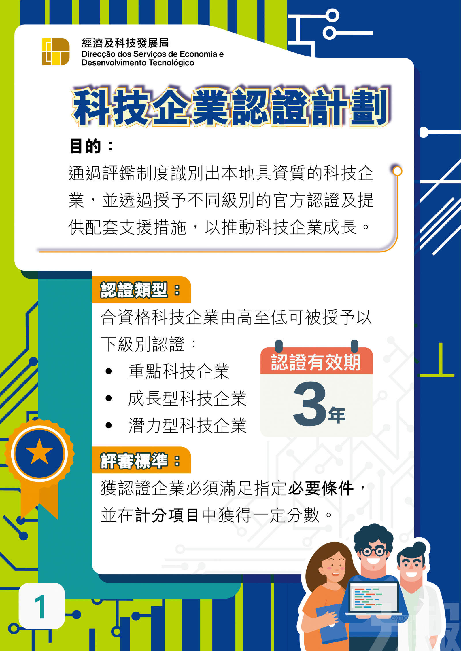《科技企業認證計劃》11月開放新一輪申請